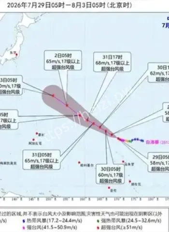 13号台风白海豚升级